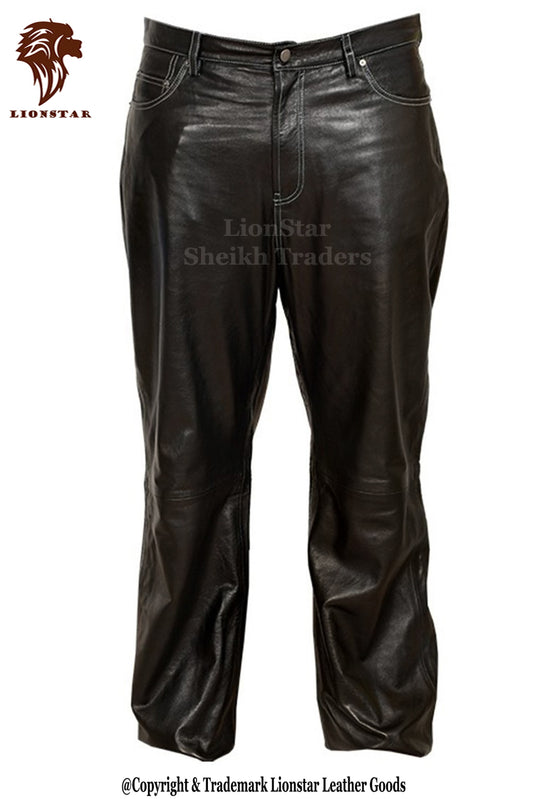 Leather Pants Front