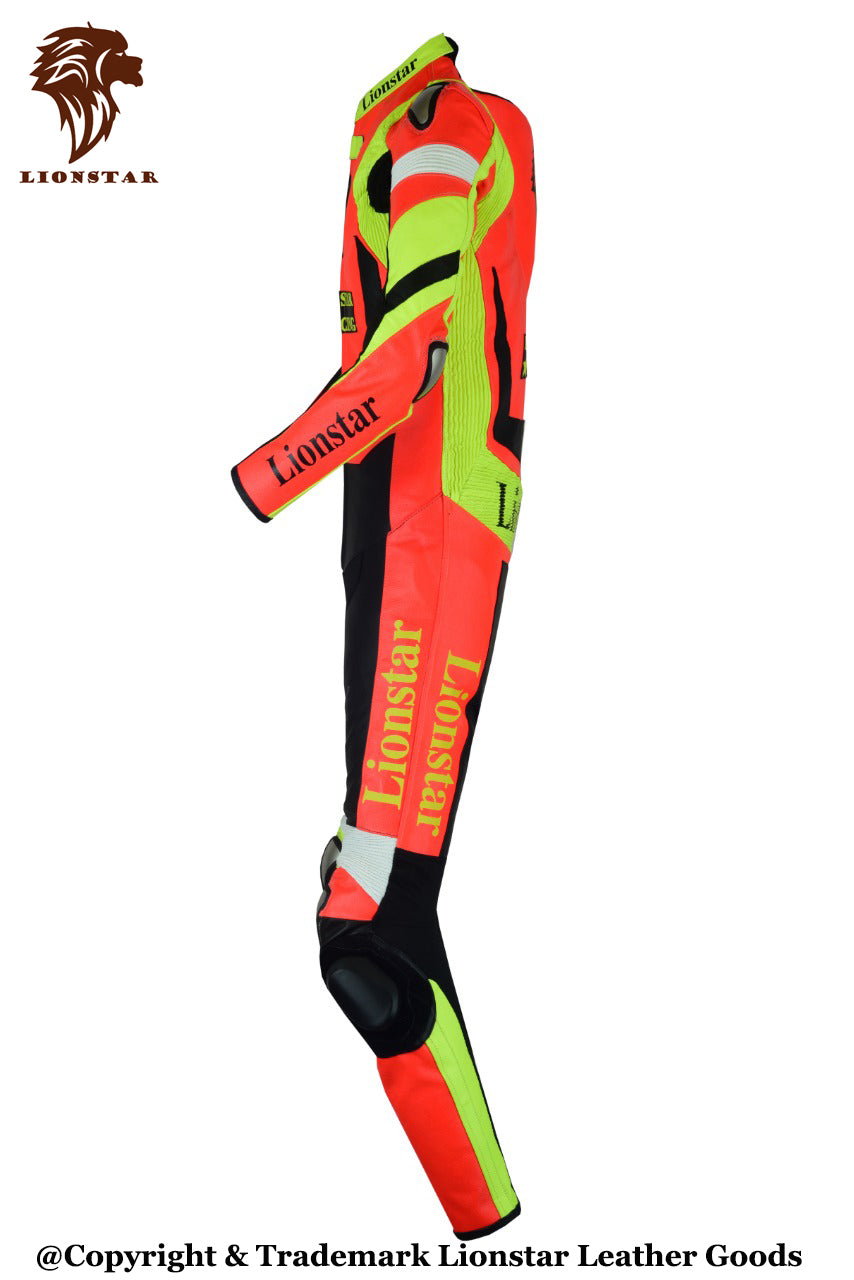 Motorbike Leather Suit Side