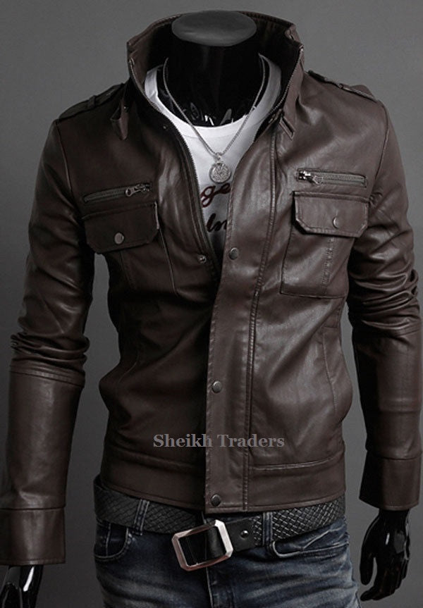 Real Leather Jacket DB
