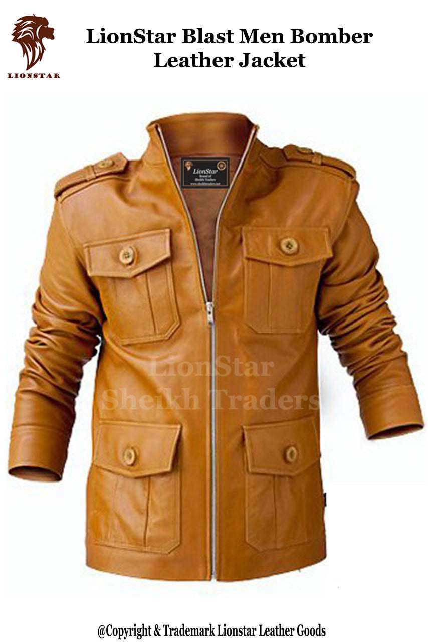 Bomber Leather Jacket