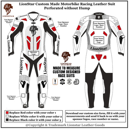 Custom Racing Suit perforated without hump