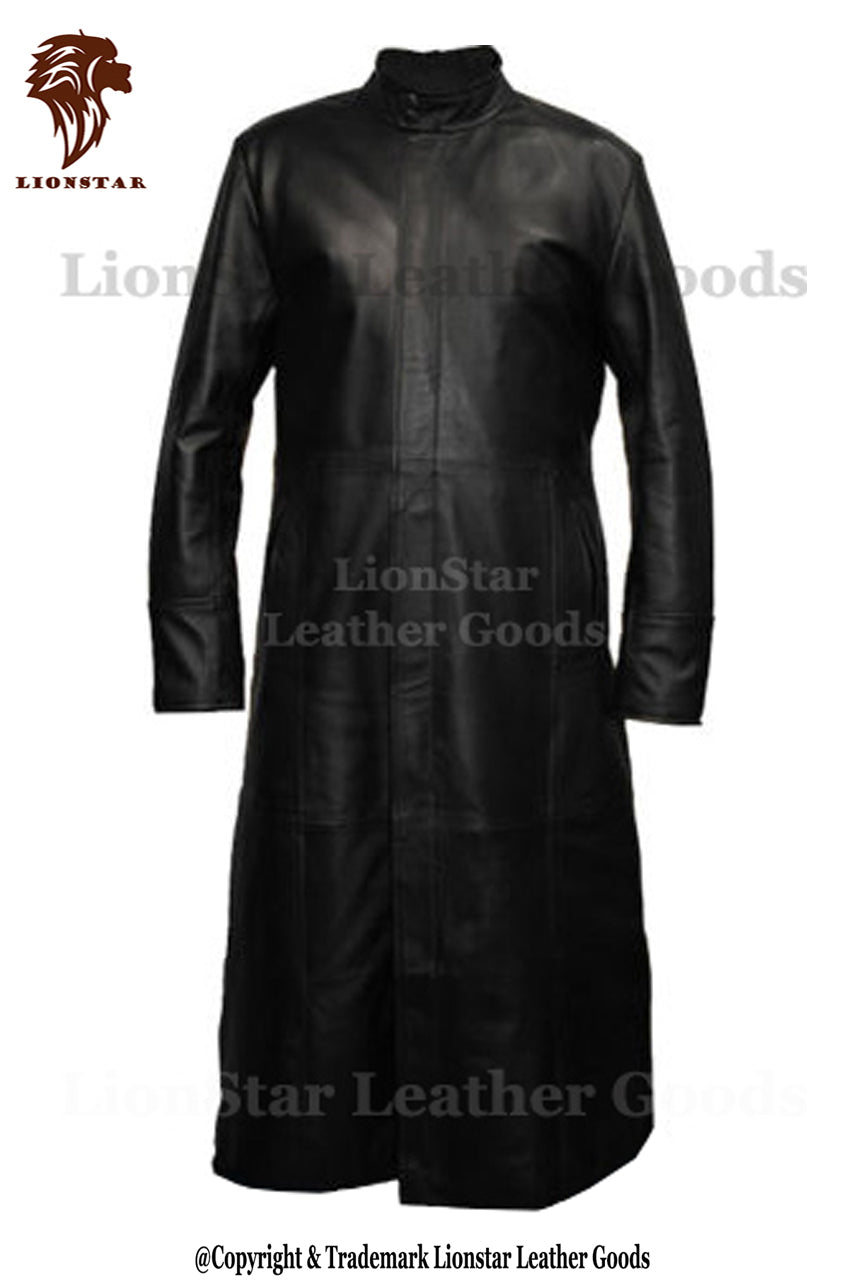 Leather Trench Coat