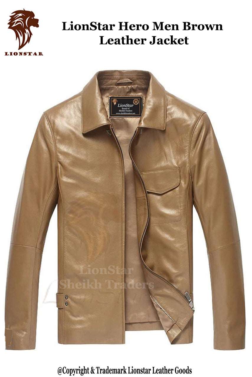 Brown Leather Jacket