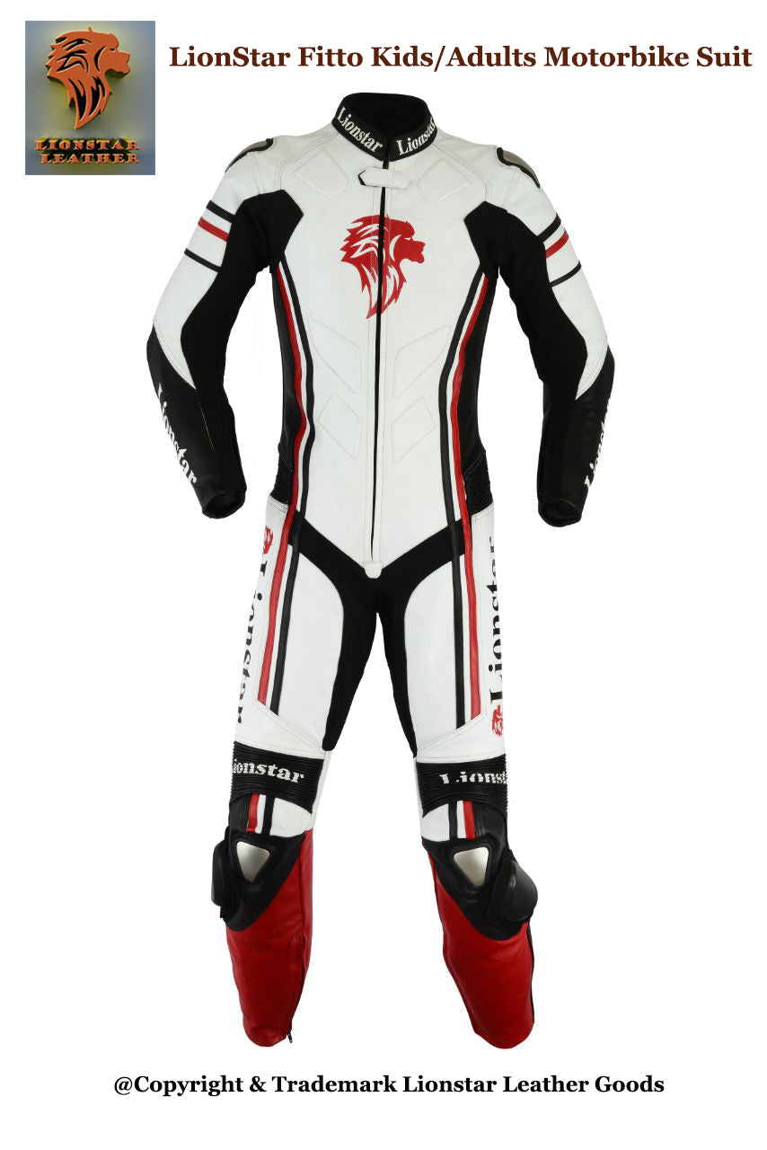 Motorcycle Racing Leathers Red