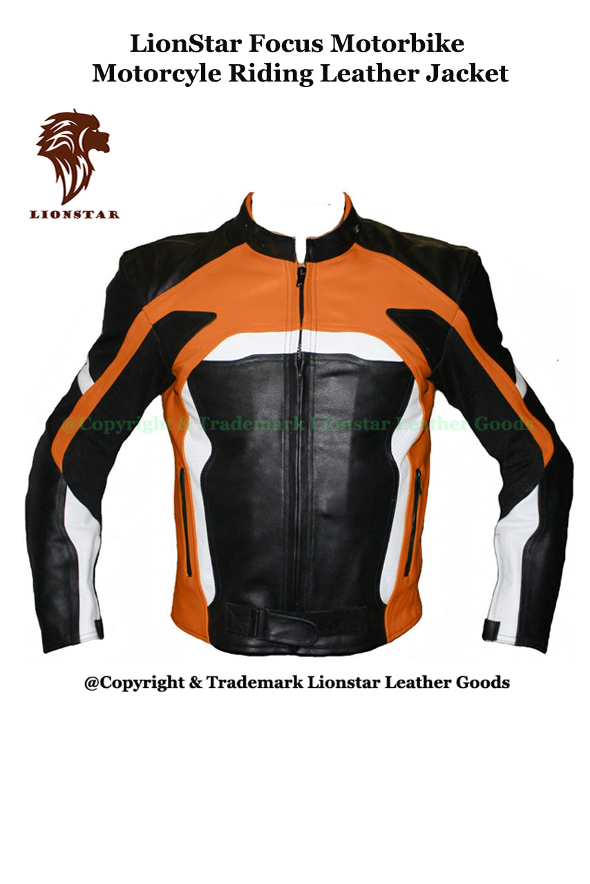 Leather Biker Jacket Mens