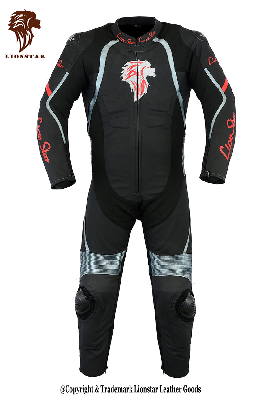 Stylish Leather Racing Suit