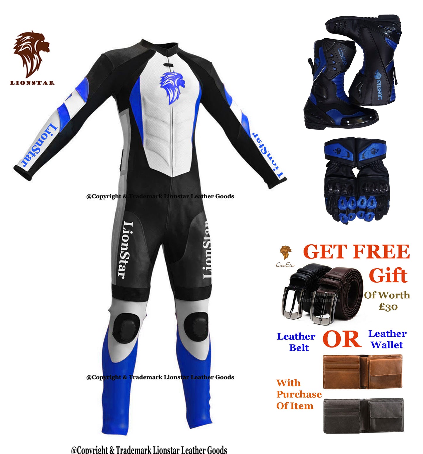 Durable Motorcycle Suit Full Set
