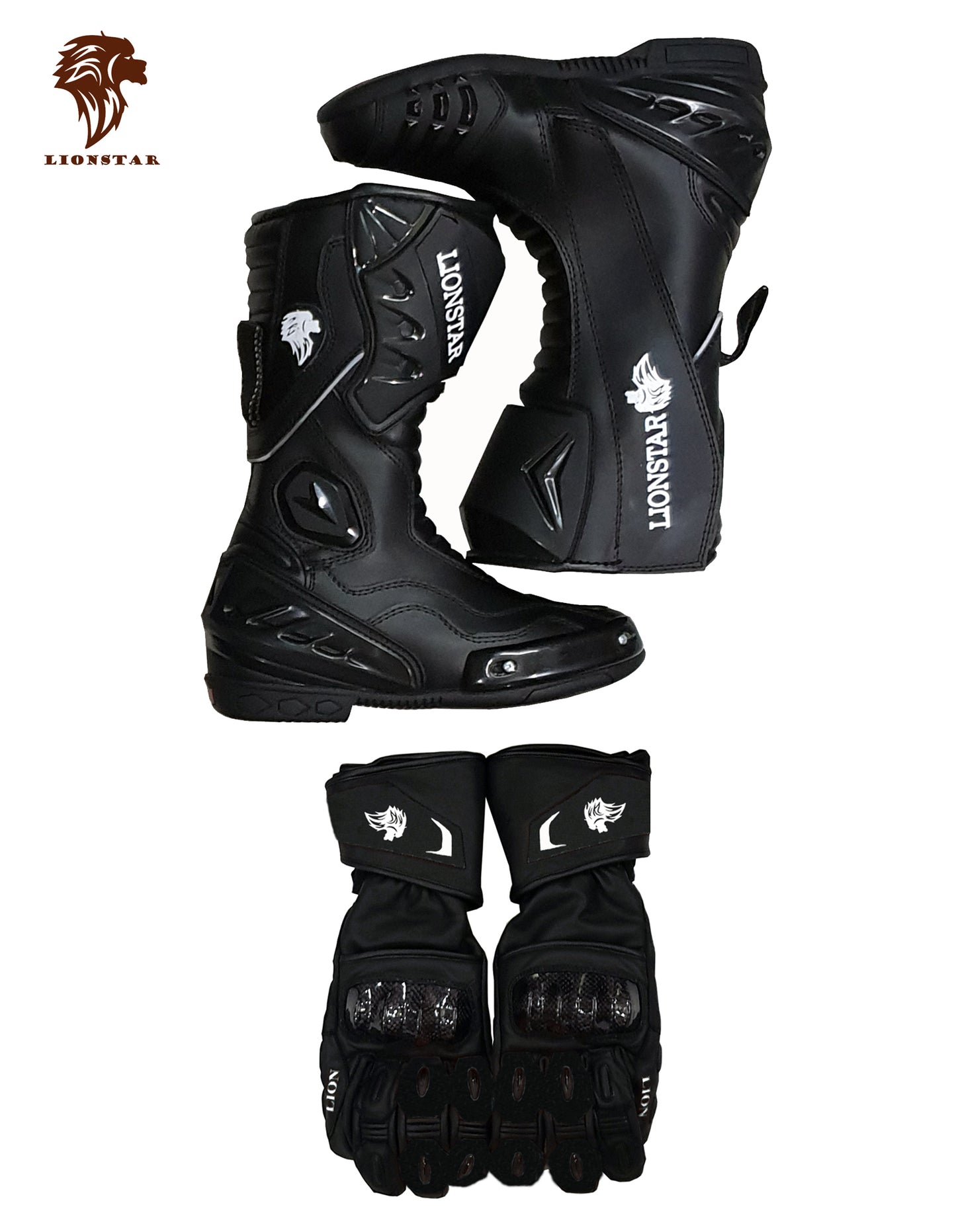 Motorcycle Boots Black