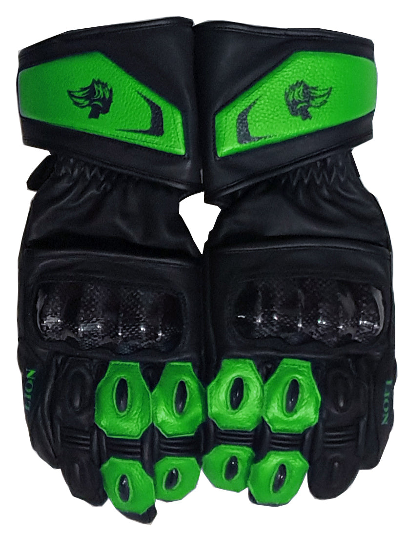 Motorcycle Gloves Green