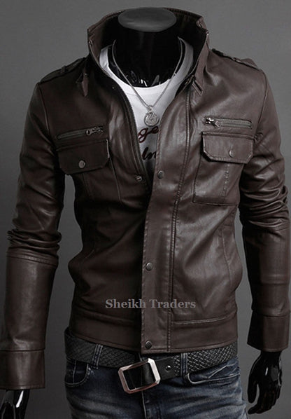 Real Leather Jacket DB