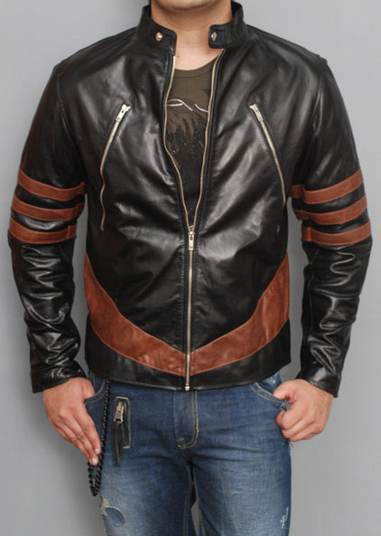 Wolverine Leather Jacket Front
