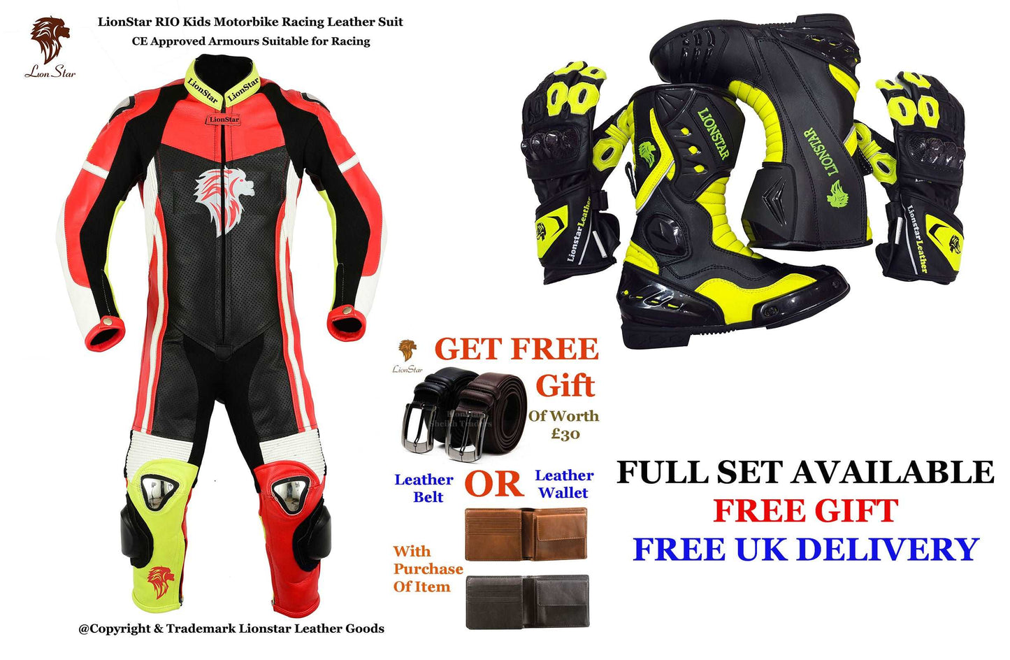 Racing Leather Full Set