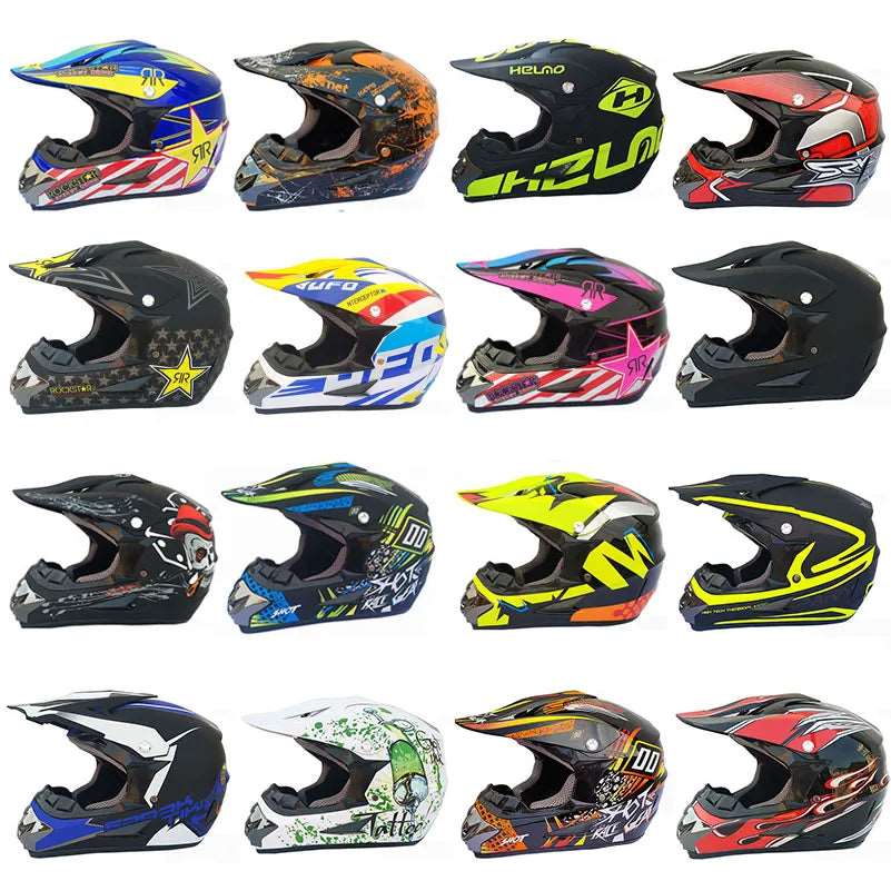 Lionstar Unisex Motorcycle Motocross Helmet with FREE Gifts